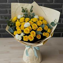 Букет цветов из:  Розы в Преображенском Ставропольского края