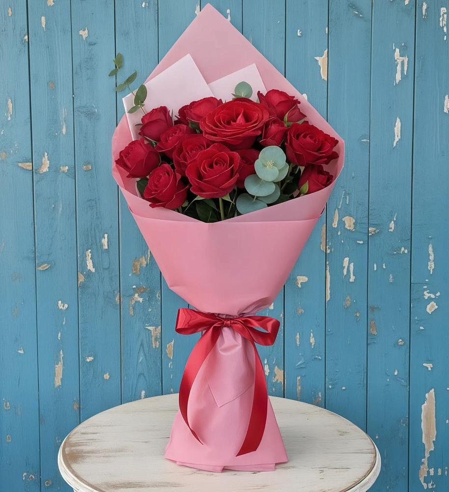Букет цветов из: Розы в Преображенском Ставропольского края