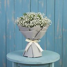 Букет цветов из:  Гипсофила в Преображенском Ставропольского края
