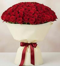Букет 101 Красная роза Милано в Преображенском Ставропольского края