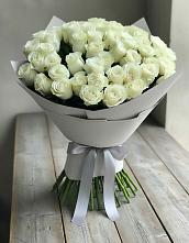Букет 35 Белых роз #REPLACE_PRED# Преображенском Ставропольского края