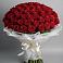Букет 101 Красная роза Блэк Мэджик в Преображенском Ставропольского края