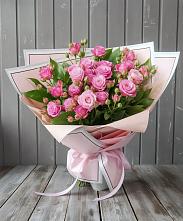 Букет Розовый кустик #REPLACE_PRED# Преображенском Ставропольского края