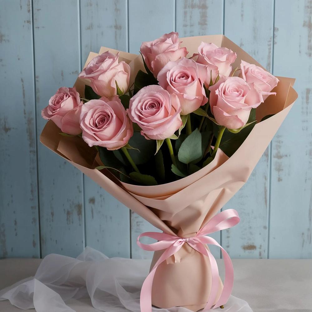 Букет цветов из: Розы в Преображенском Ставропольского края