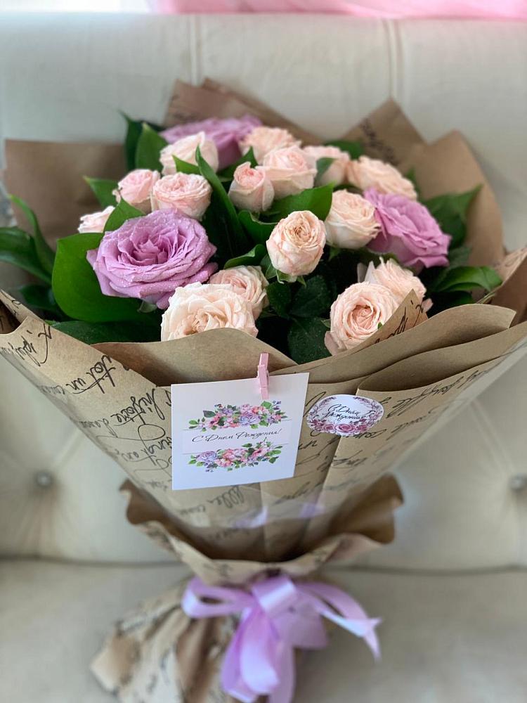 Букет цветов из: Розы в Преображенском Ставропольского края