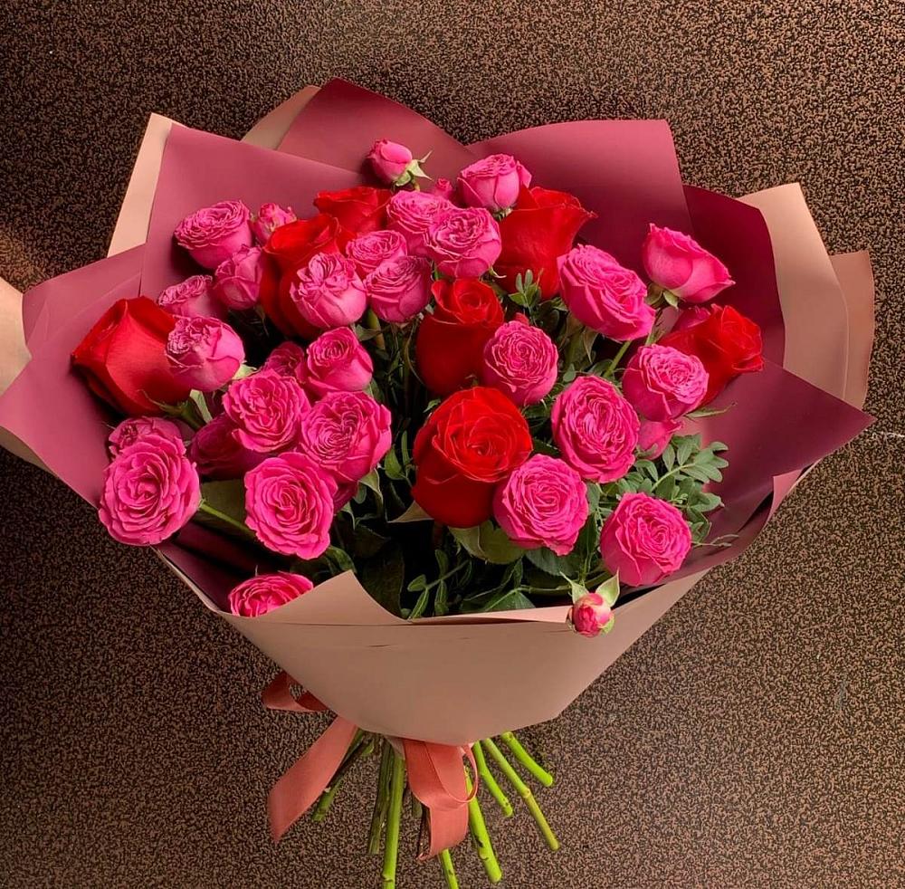 Букет В объятьях нежности в Преображенском Ставропольского края