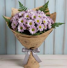Букет цветов из:  Хризантемы в Преображенском Ставропольского края