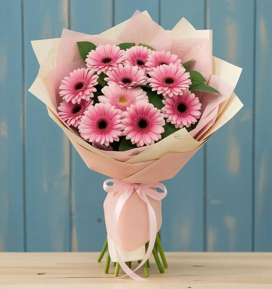 Букет цветов из: Герберы в Преображенском Ставропольского края