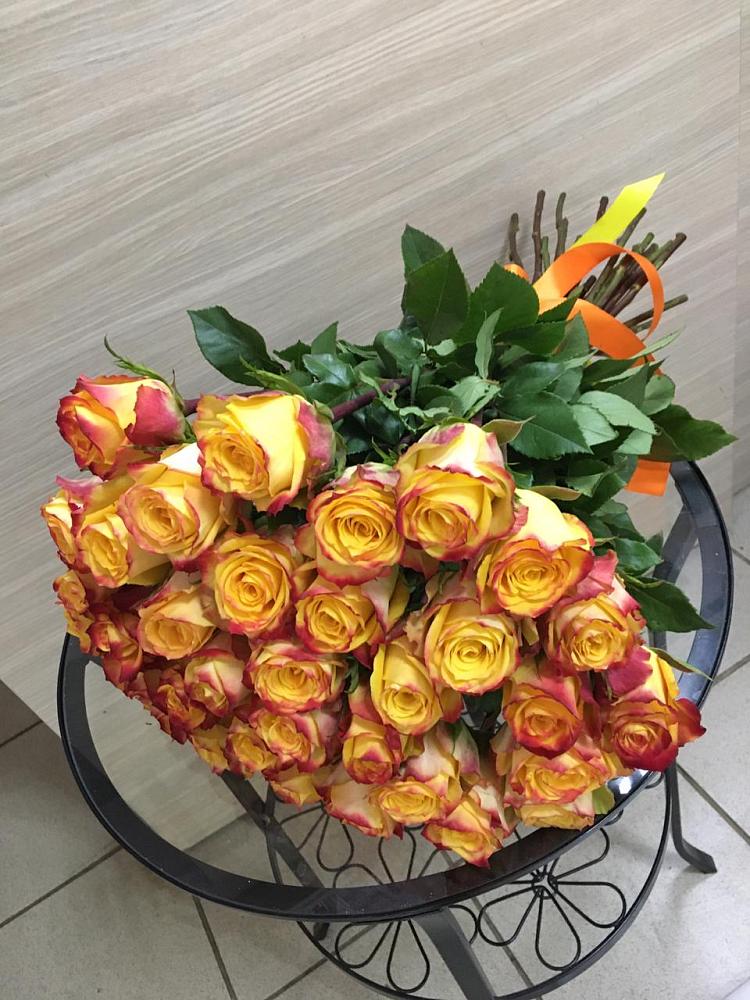 Букет Желтые розы в Преображенском Ставропольского края