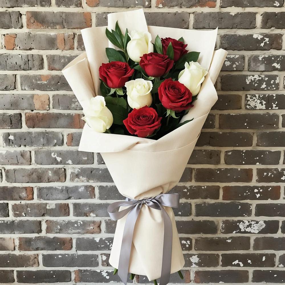 Букет цветов из: Розы в Преображенском Ставропольского края