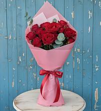 Букет цветов из:  Розы в Преображенском Ставропольского края