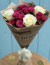 Букет цветов из:  Розы в Преображенском Ставропольского края