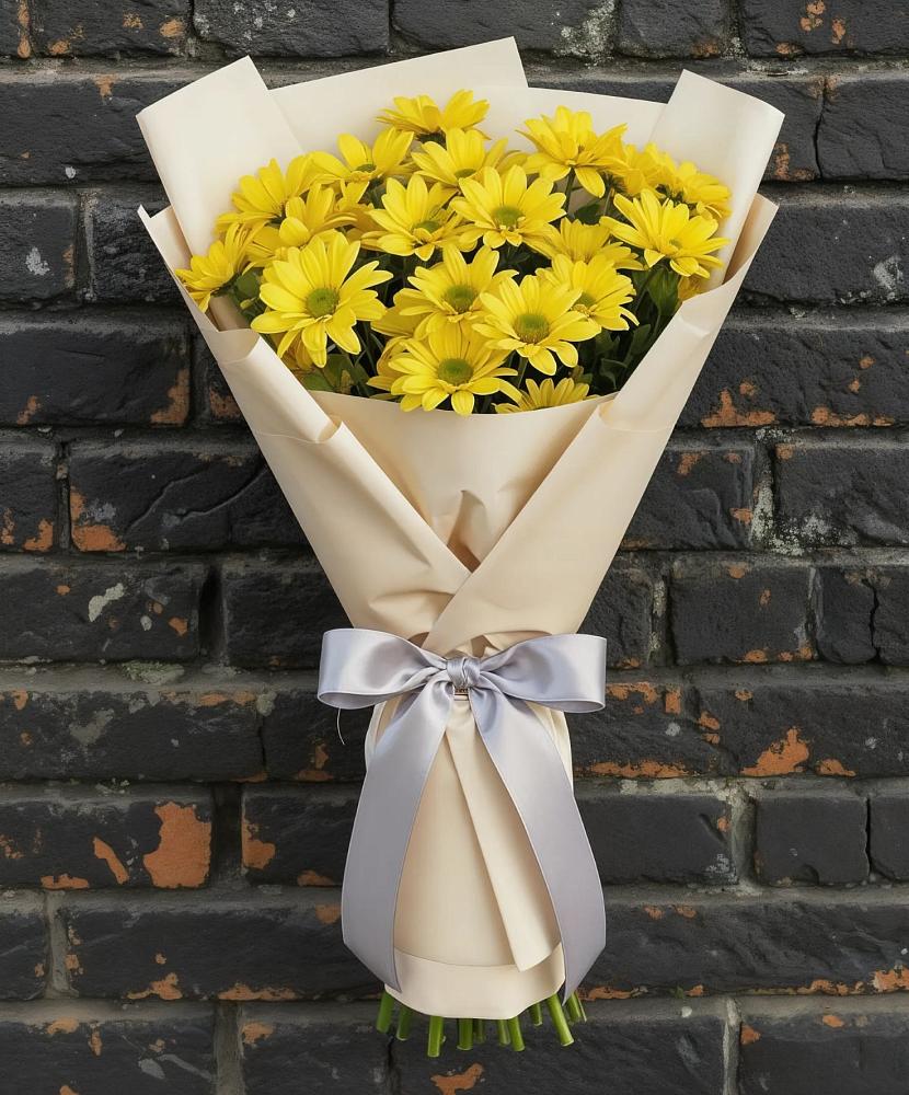 Букет цветов из: Хризантемы в Преображенском Ставропольского края