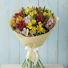 Букет цветов из:  Альстромерии в Преображенском Ставропольского края