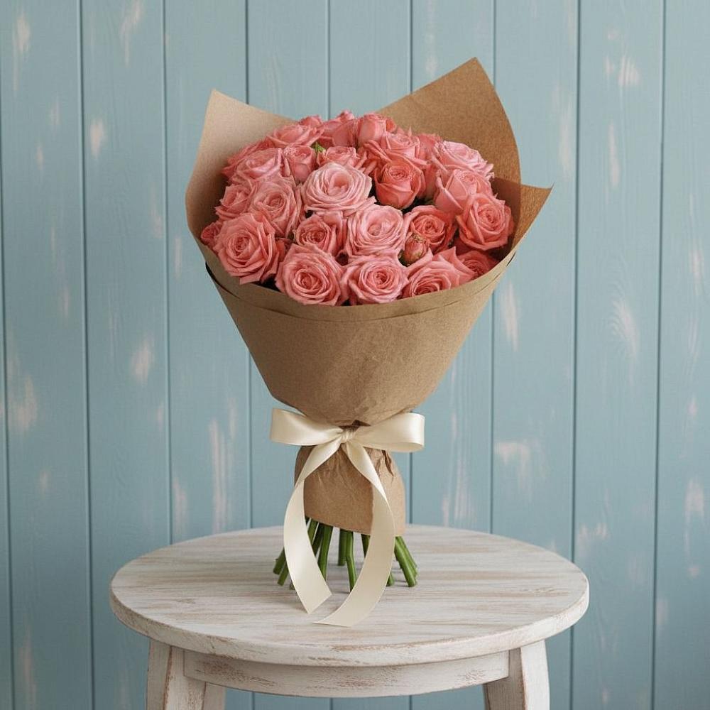 Букет цветов из: Розы в Преображенском Ставропольского края