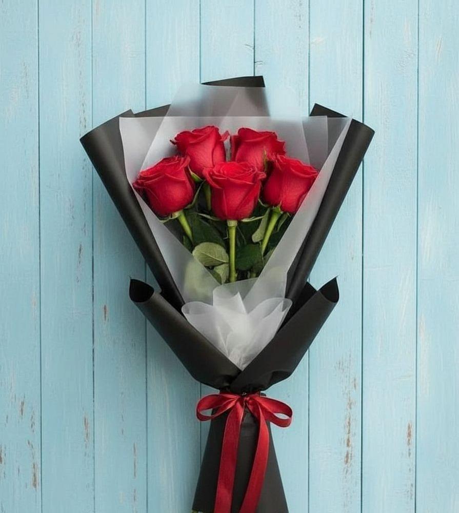 Букет цветов из: Розы в Преображенском Ставропольского края