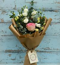 Букет цветов из:  Розы и Лизиантусы #REPLACE_PRED# Преображенском Ставропольского края